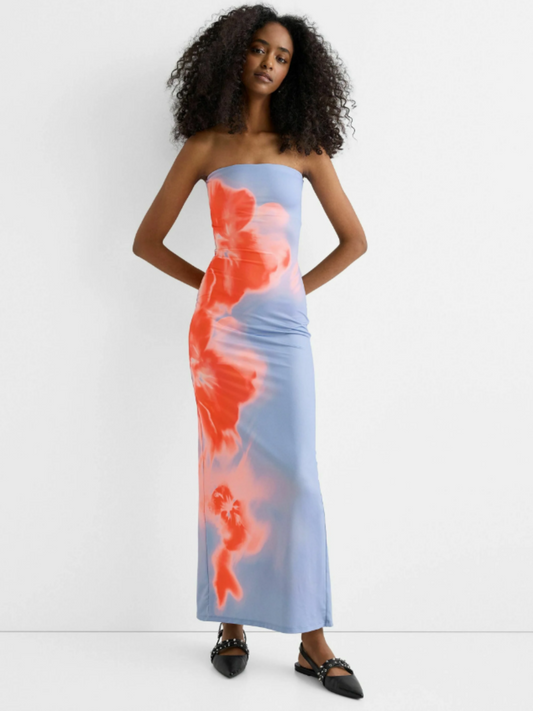 Sirena Bandeau Midi Dress