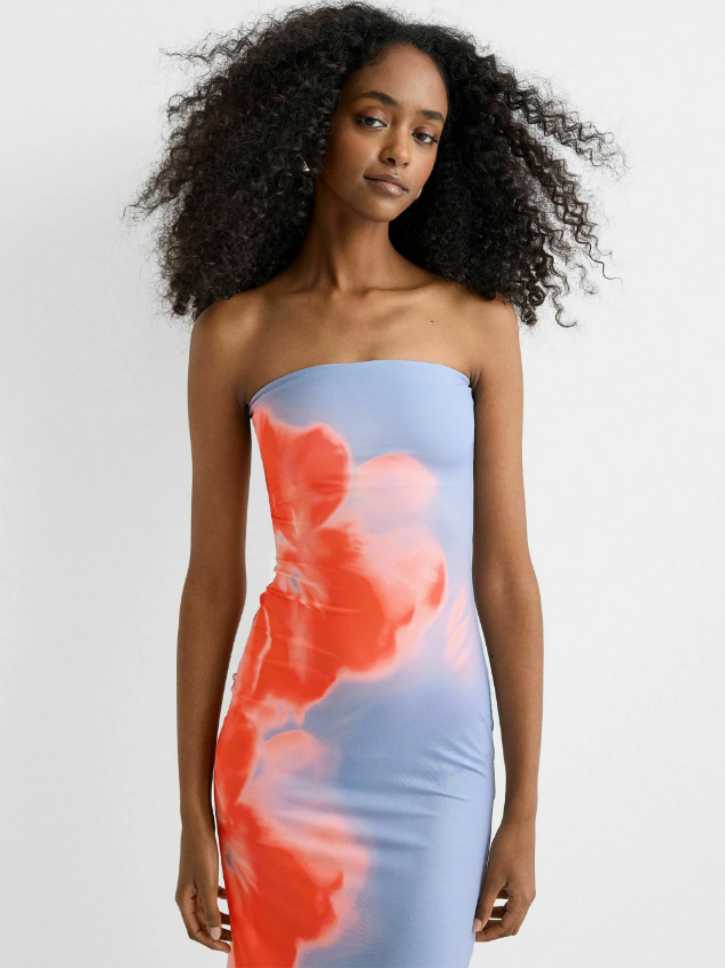 Sirena Bandeau Midi Dress