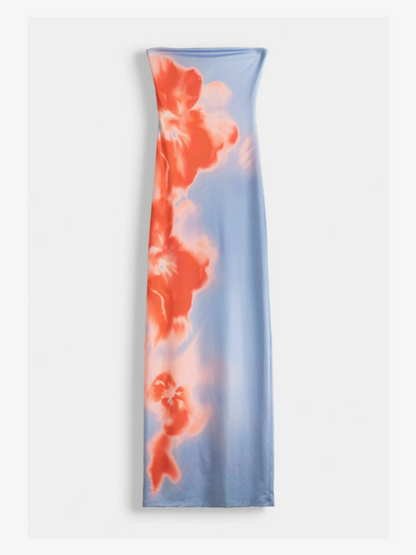 Sirena Bandeau Midi Dress